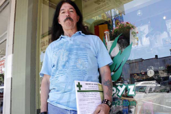 Randy Caine's Langley Medical Marijuana Dispensary was raided by RCMP.